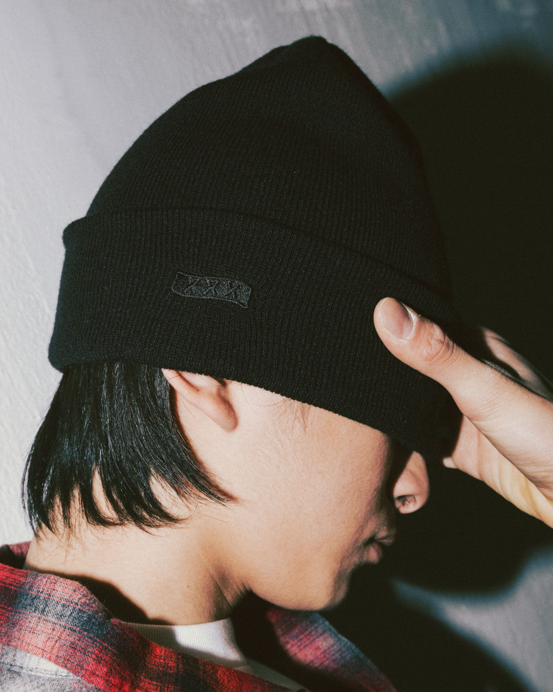 NEW ERA × XXX Box Logo Knit Cap