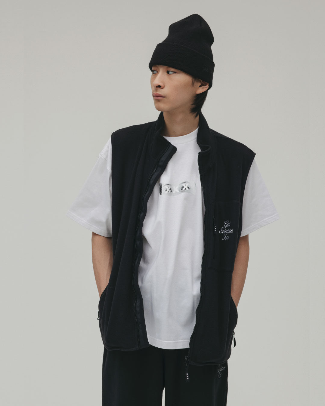 Script Logo Fleece Vest