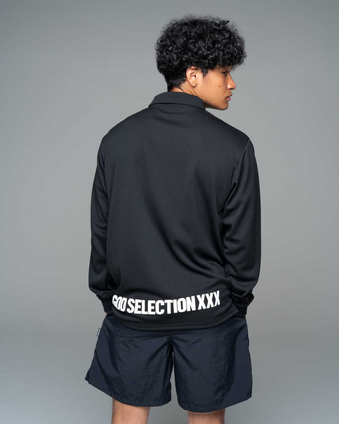 Mini Box Logo Long Sleeve Polo