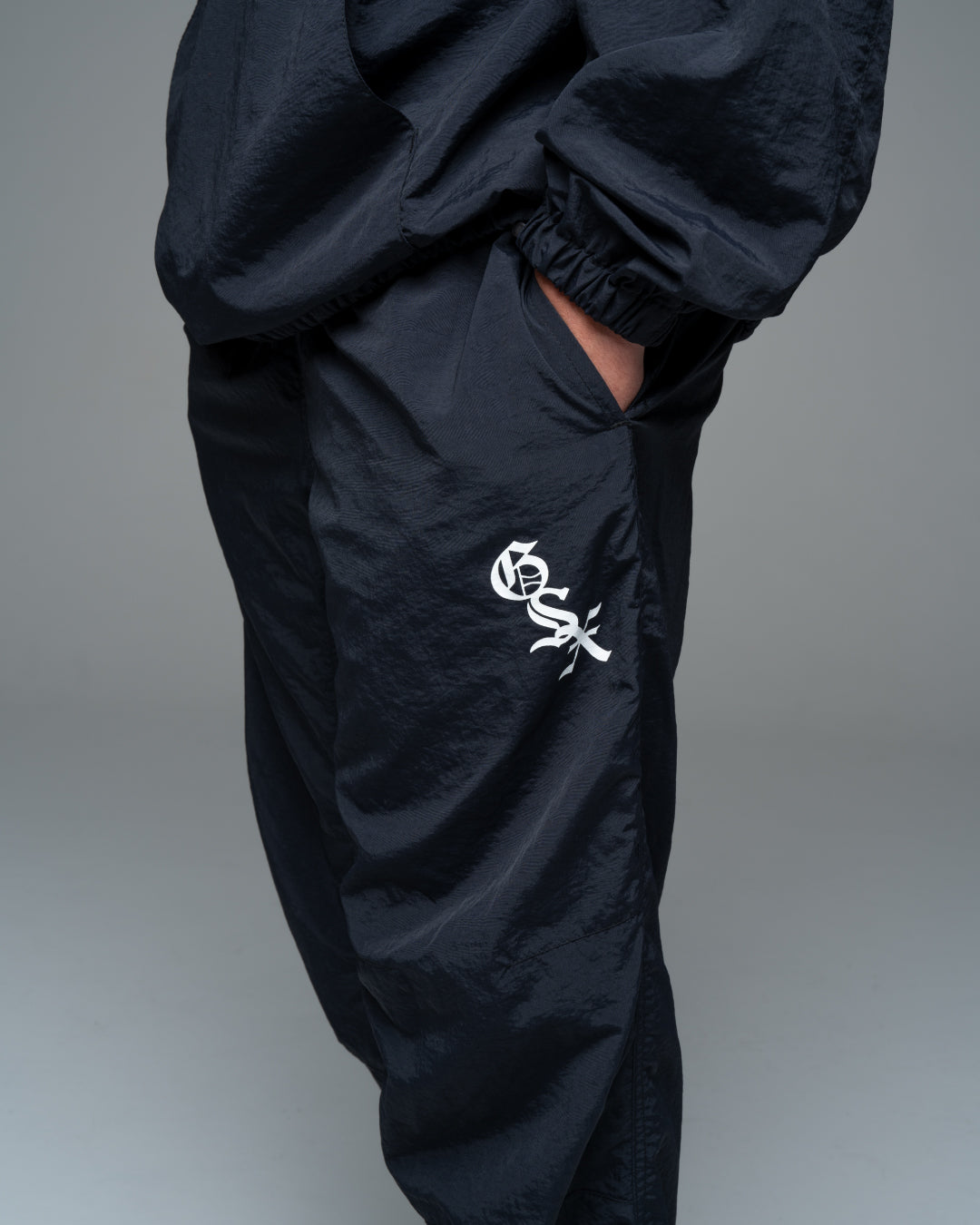 GSX Logo Nylon Track Pants