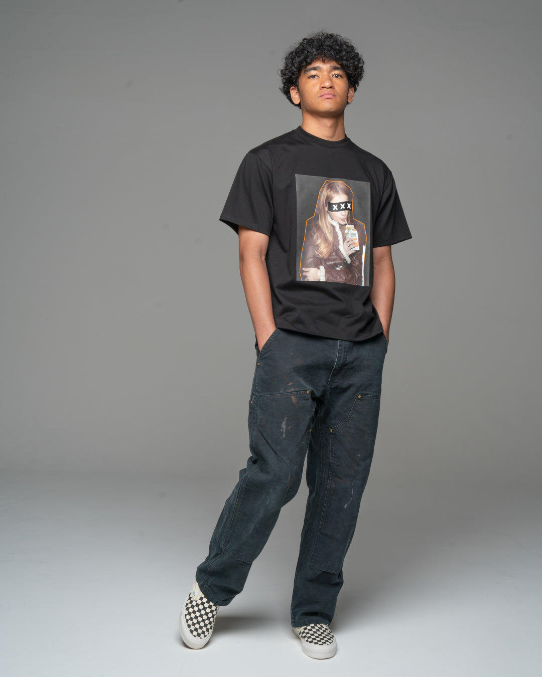 XXX Box Logo Juice Photo Tee