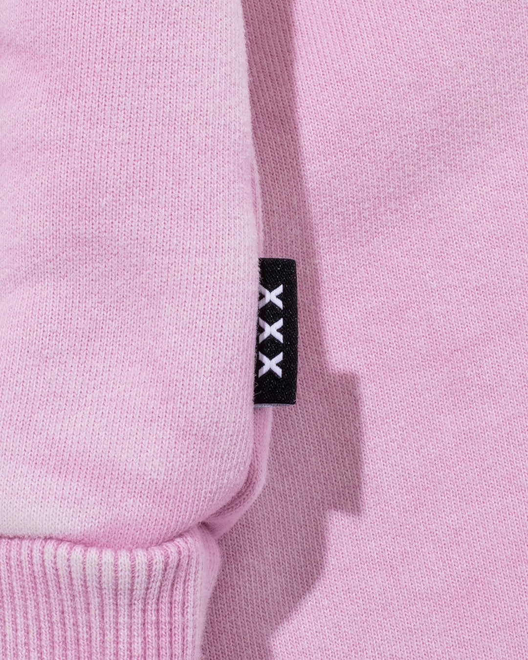 Rhinestone Logo Pigment Dyed Crop Hoodie