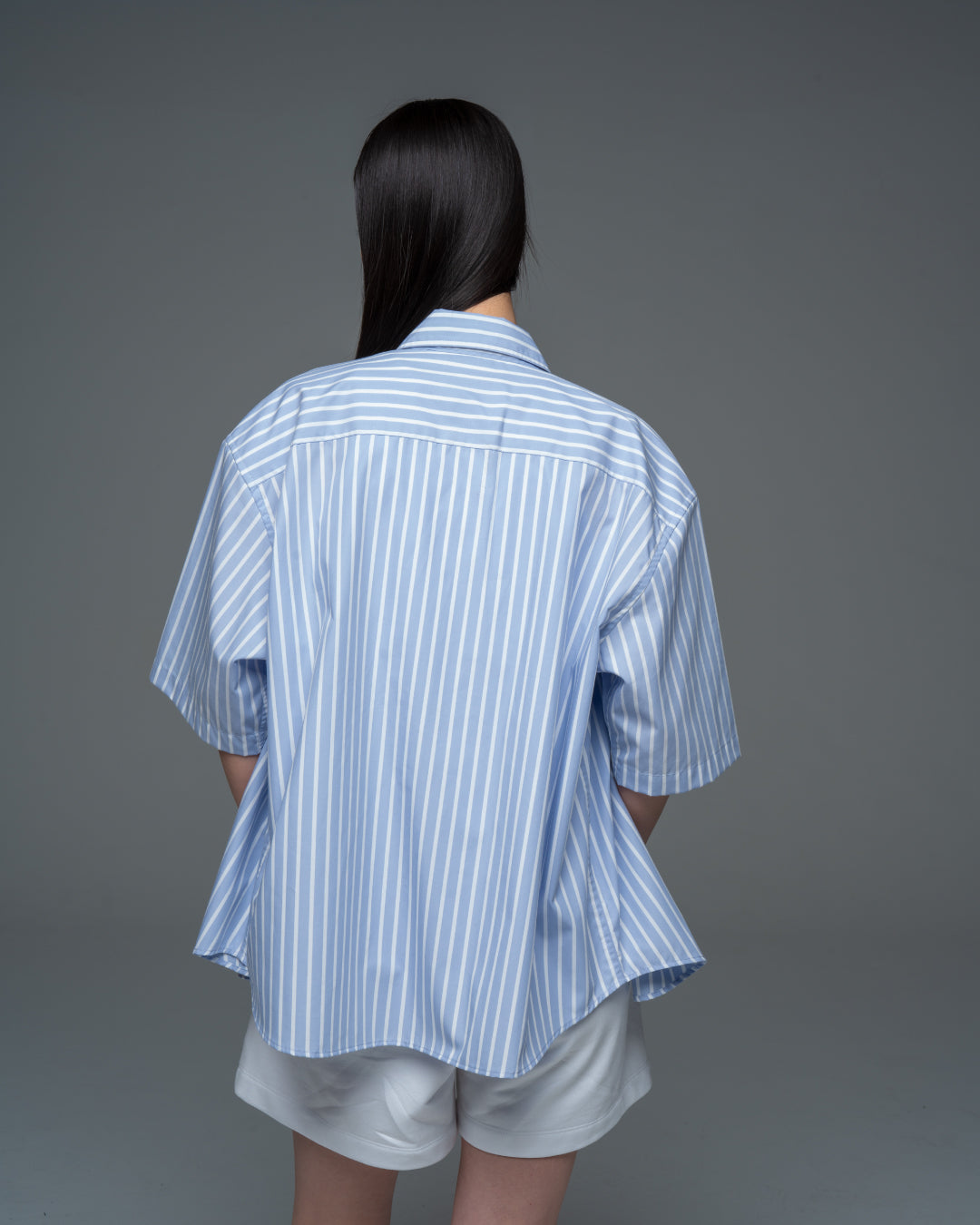 Initial Logo Stripe S/S Shirt
