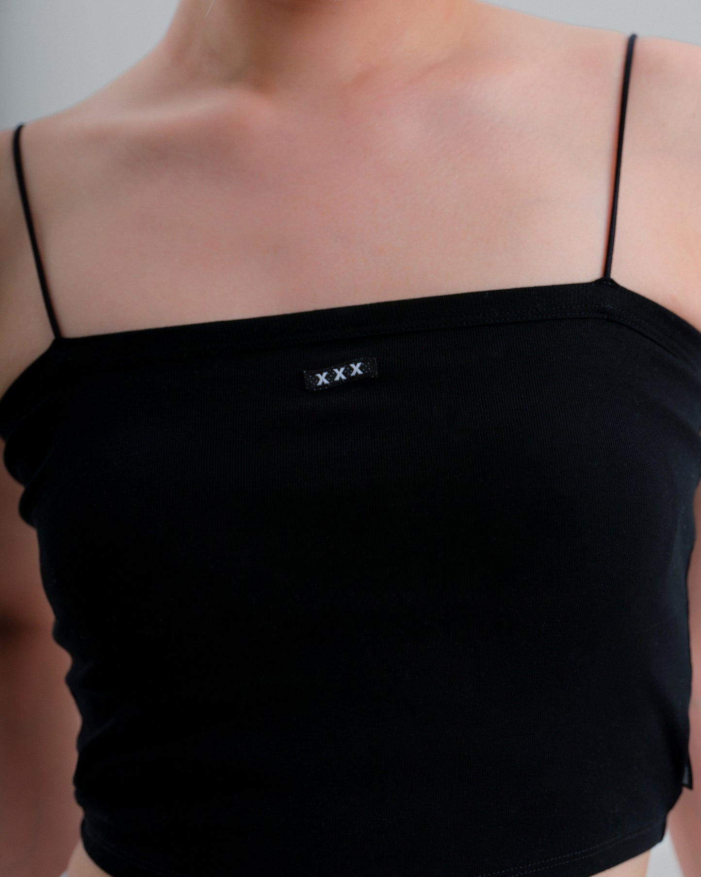 Mini Box Logo "Built-in Pad" Bra Top