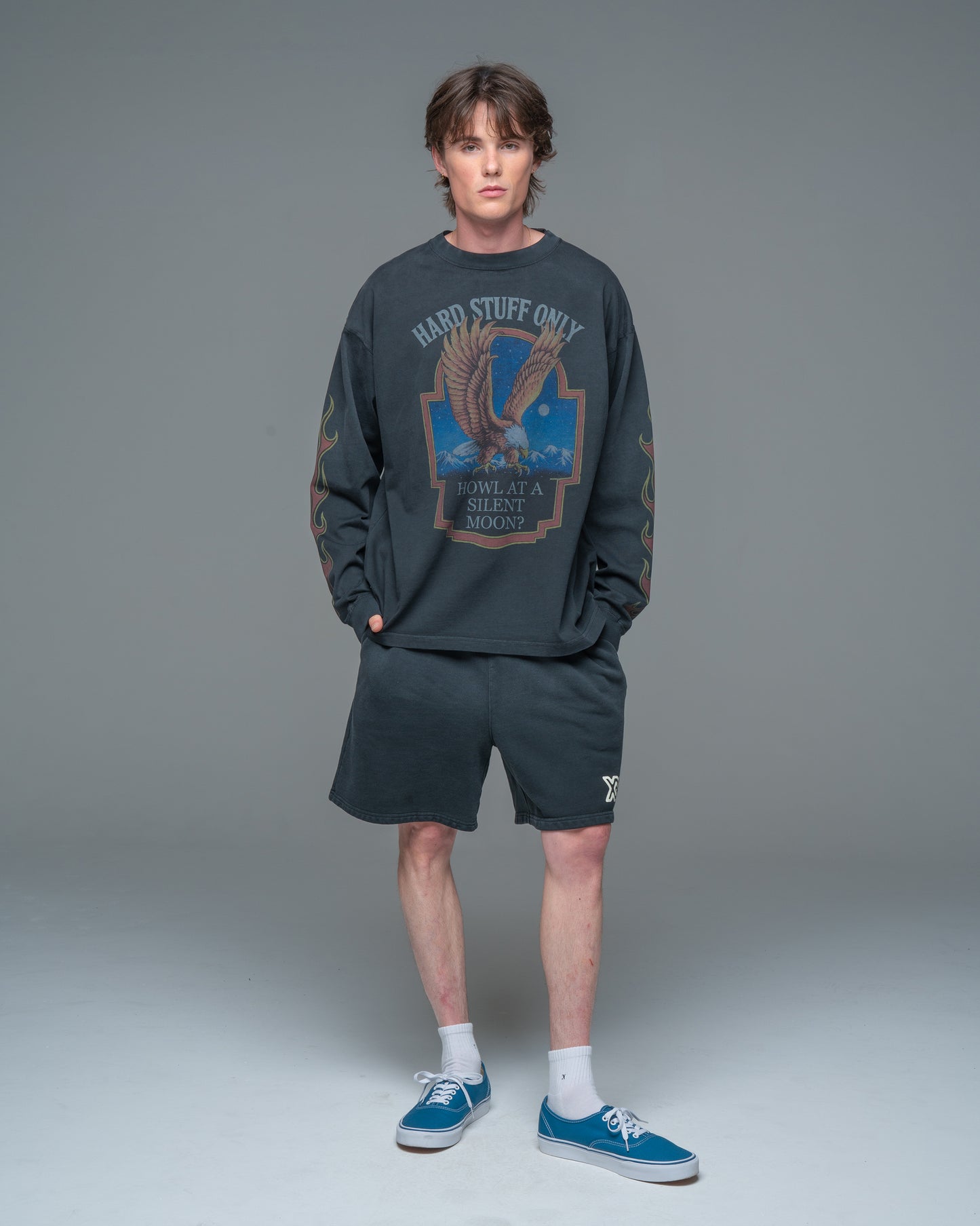 Silent Moon Long Sleeve Tee