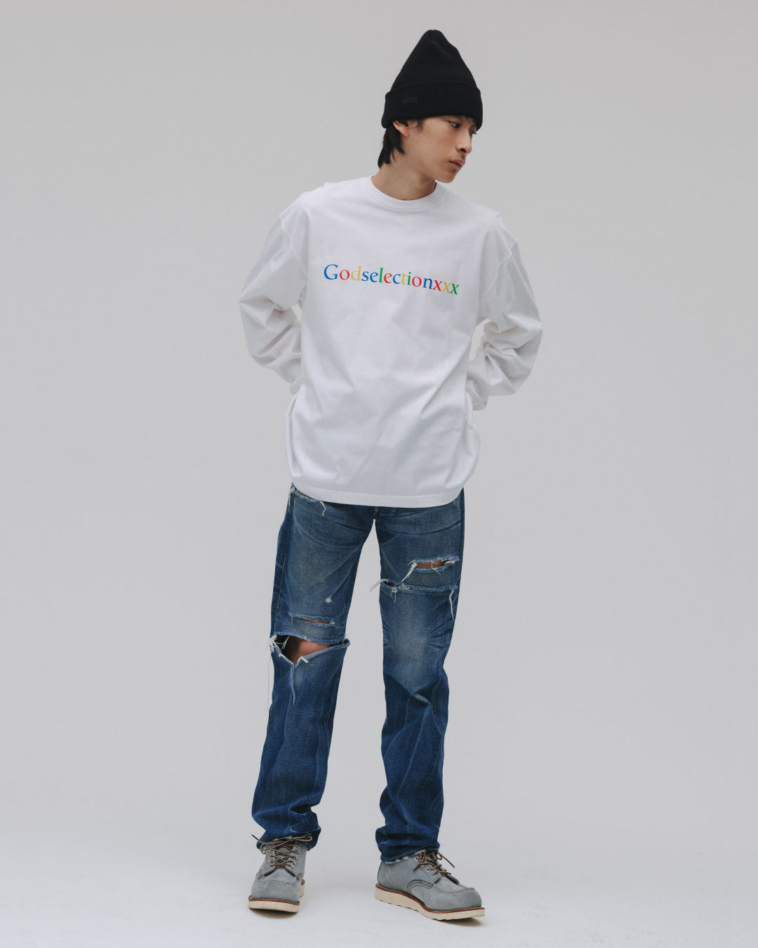 Colorful Logo Long Sleeve Tee