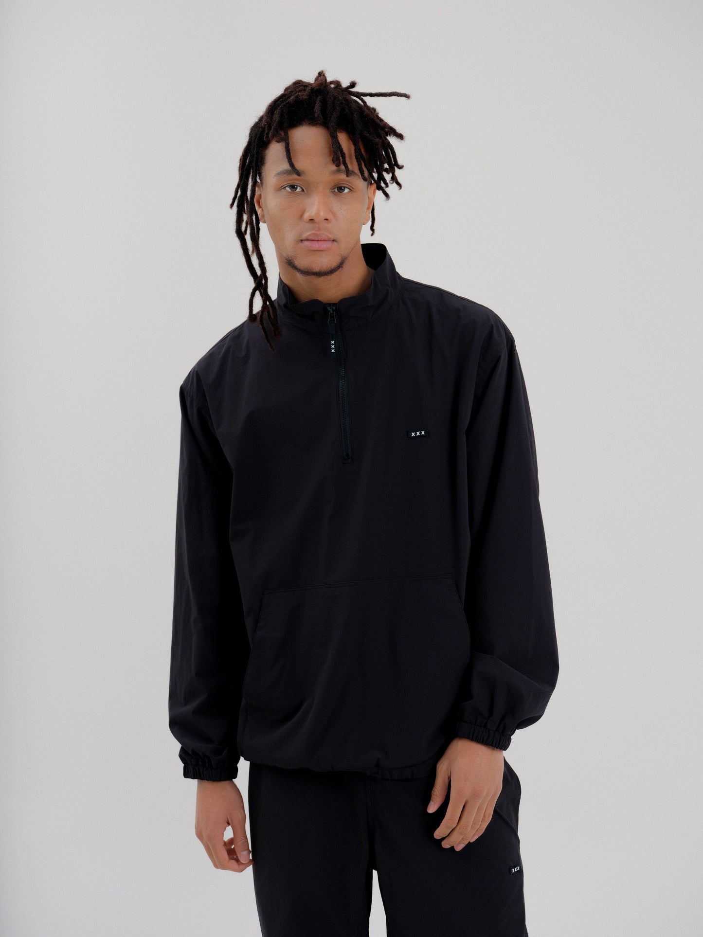 Box Logo Half Zip Track Jacket