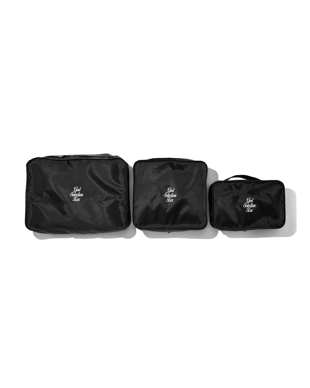 Script Logo Organizer Pouch (Set of 3)