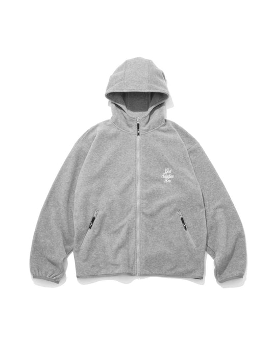 Script Logo Fleece Full Zip Hoodie