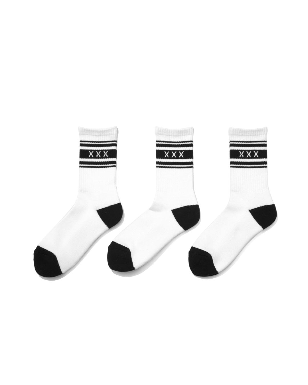 XXX Line Logo Socks 3-Pack
