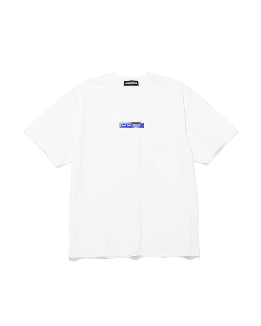 GOD SELECTION XXX Blue Box Logo Tee