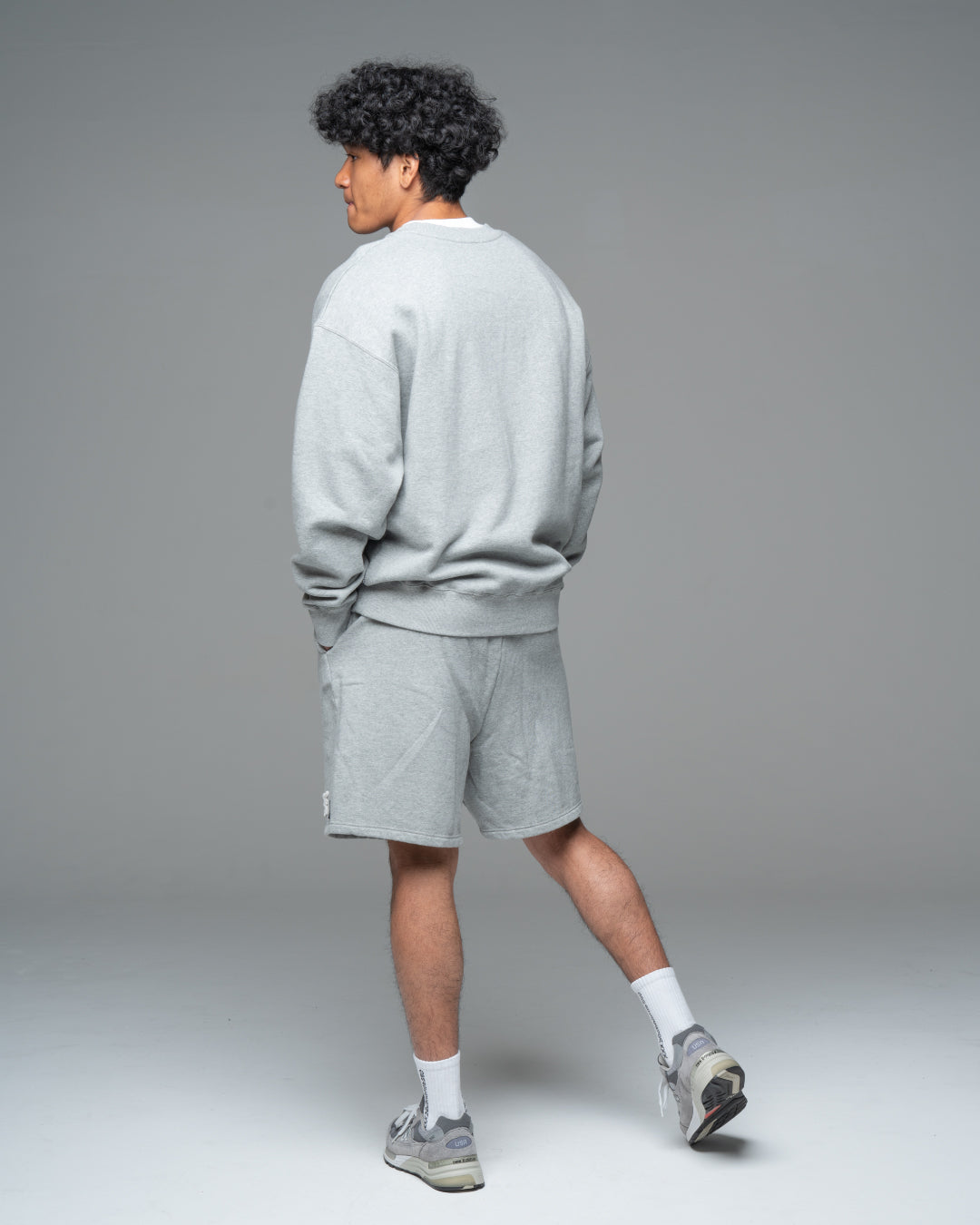 Initial Logo  Crewneck Sweatshirt