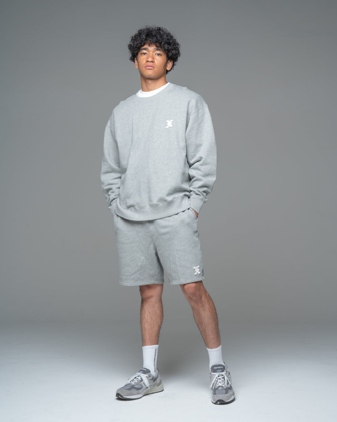 Initial Logo  Crewneck Sweatshirt