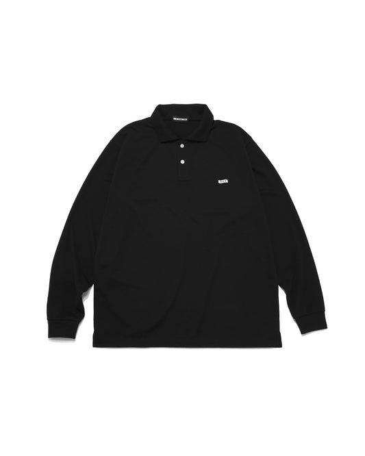 Mini Box Logo Long Sleeve Polo