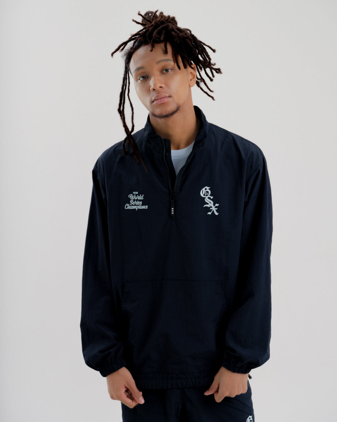 GSX Logo Half-Zip Pullover Track Jacket