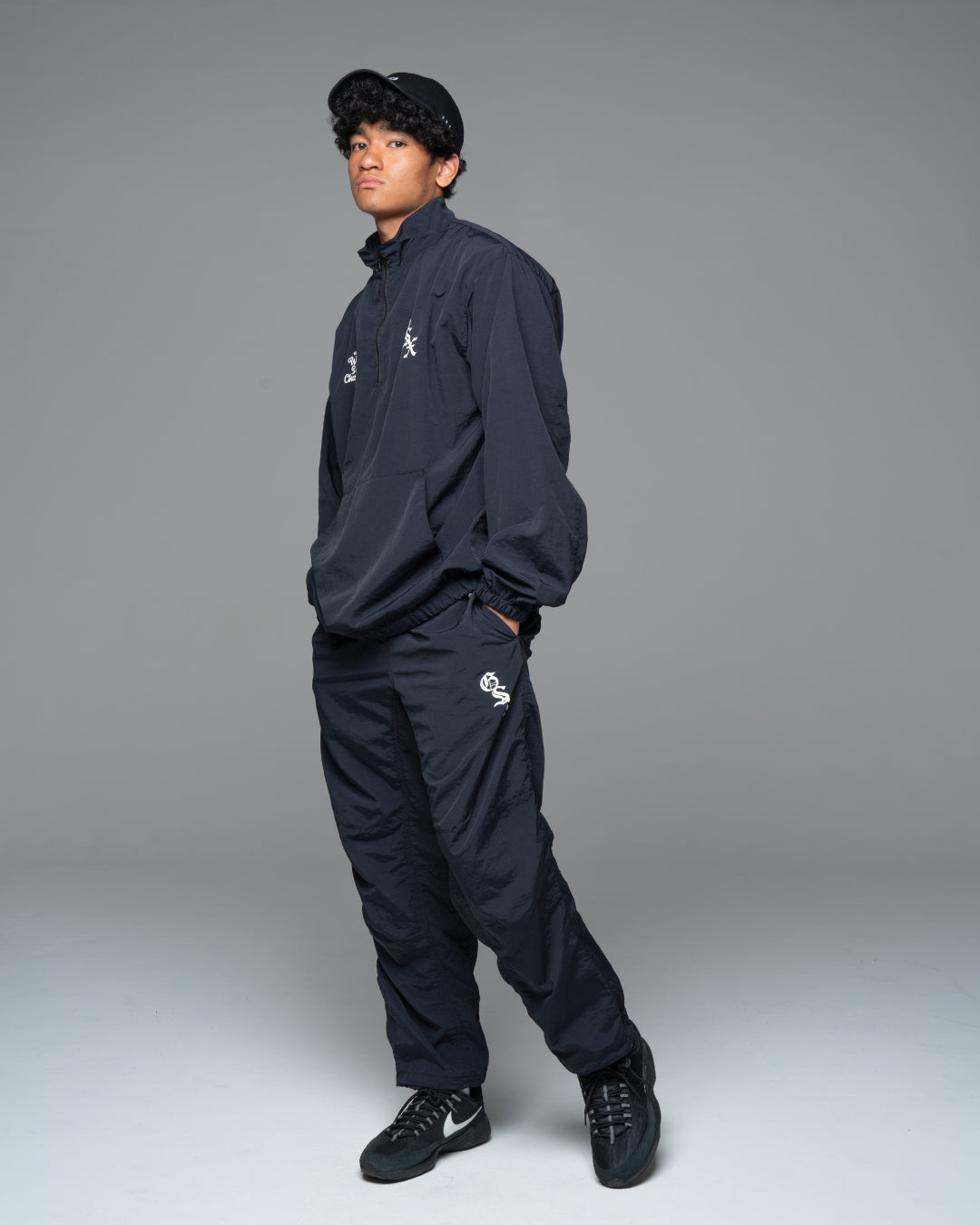 GSX Logo Nylon Track Pants