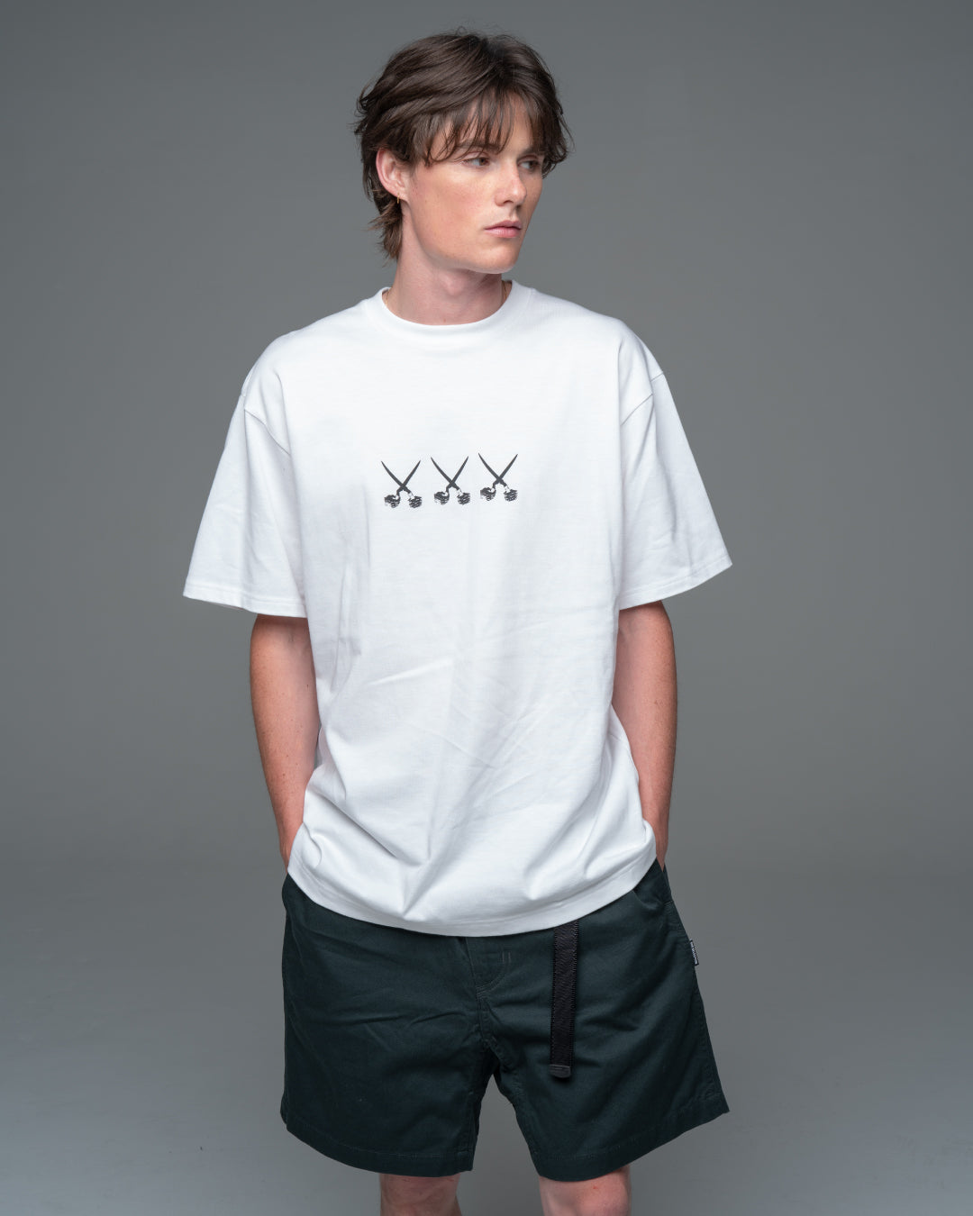 Back logo Cotton Easy shorts
