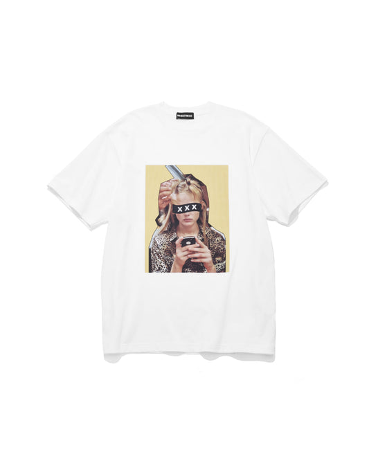 XXX Box Logo Leopard Photo Tee