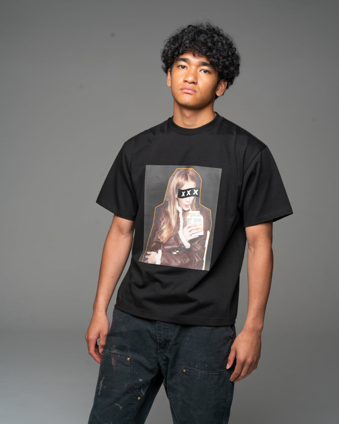 XXX Box Logo Juice Photo Tee