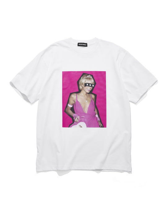 Box Logo Pink Party Photo Tee