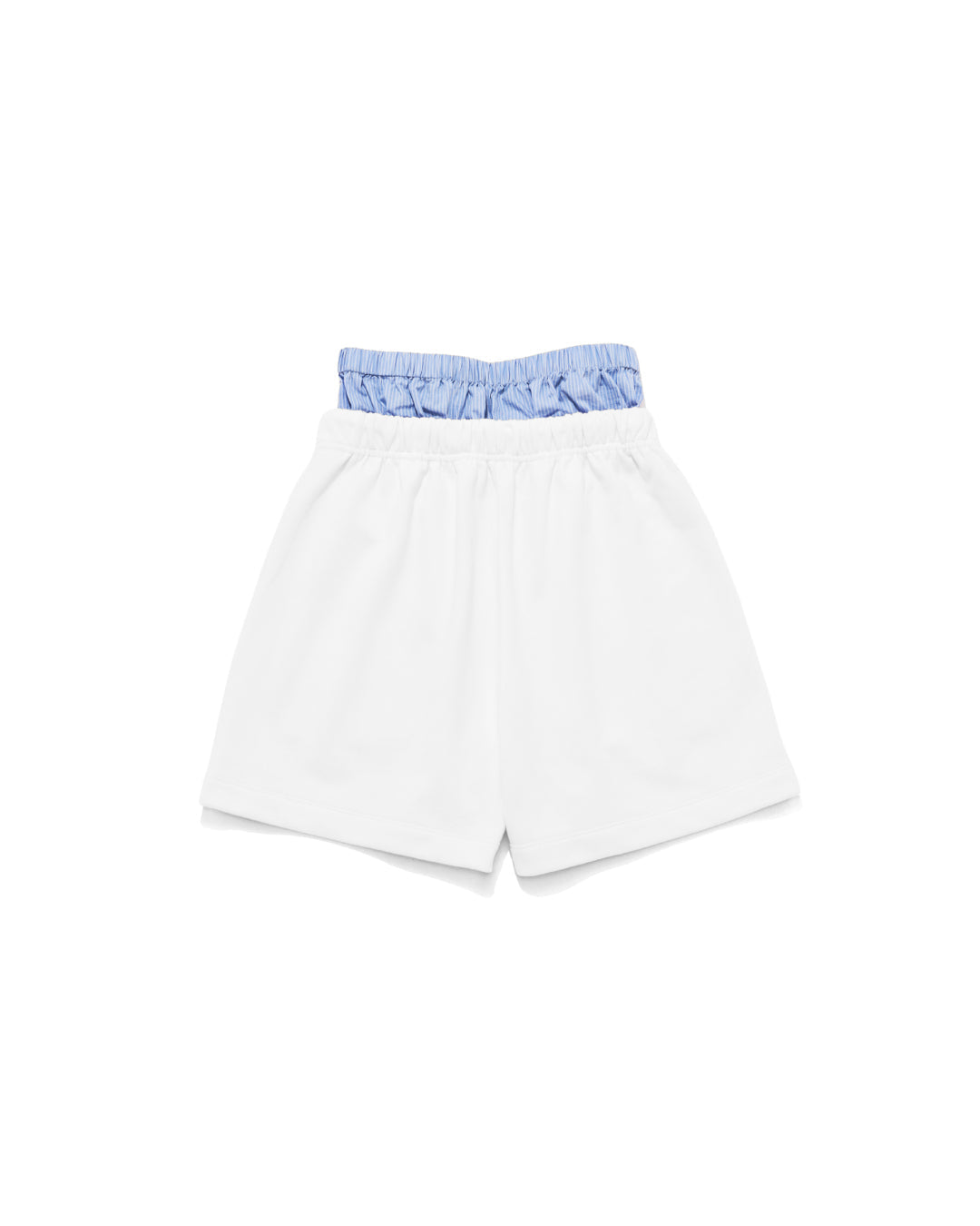 Mini Box Logo Layered Stripe Sweat Shortpants
